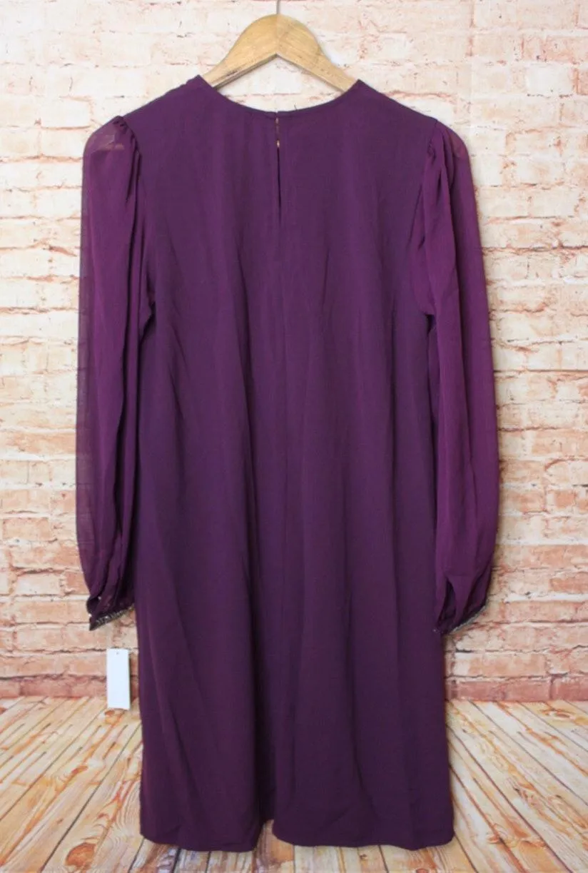 Sears  | Sheath Purple Plum Dress - Image 2