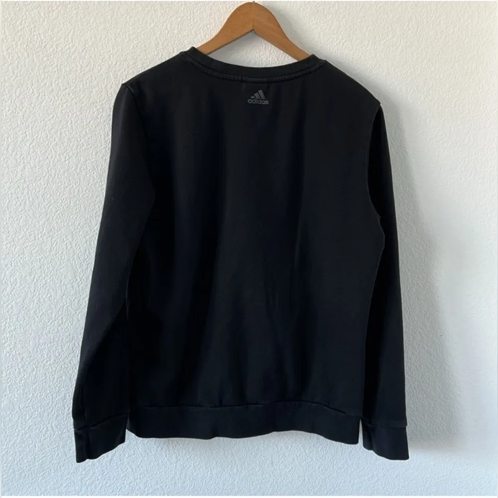 Adidas black Crewneck - Image 3