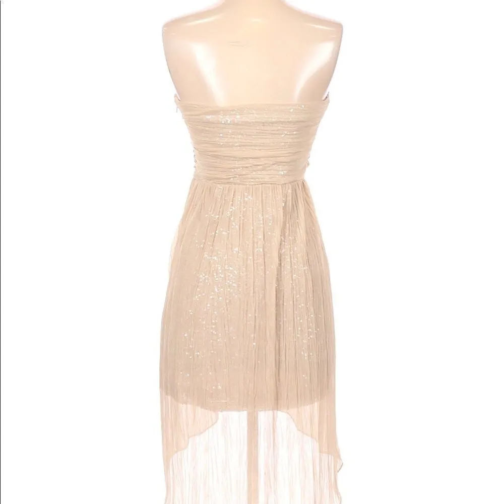 ✨HP✨Express Strapless High Low Cocktail Dress ✨ - Image 3