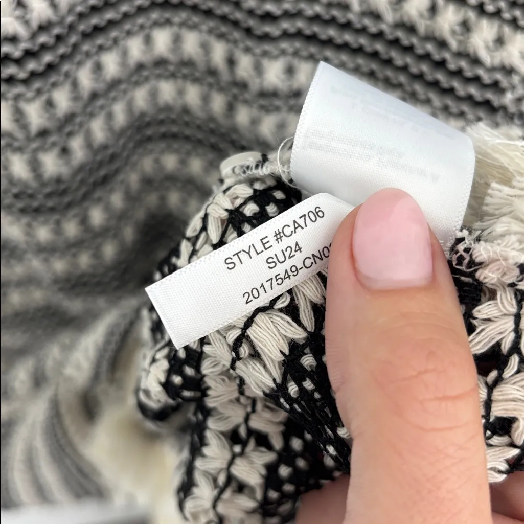 J. Crew Collection Crochet Striped Midi Dress - Image 7