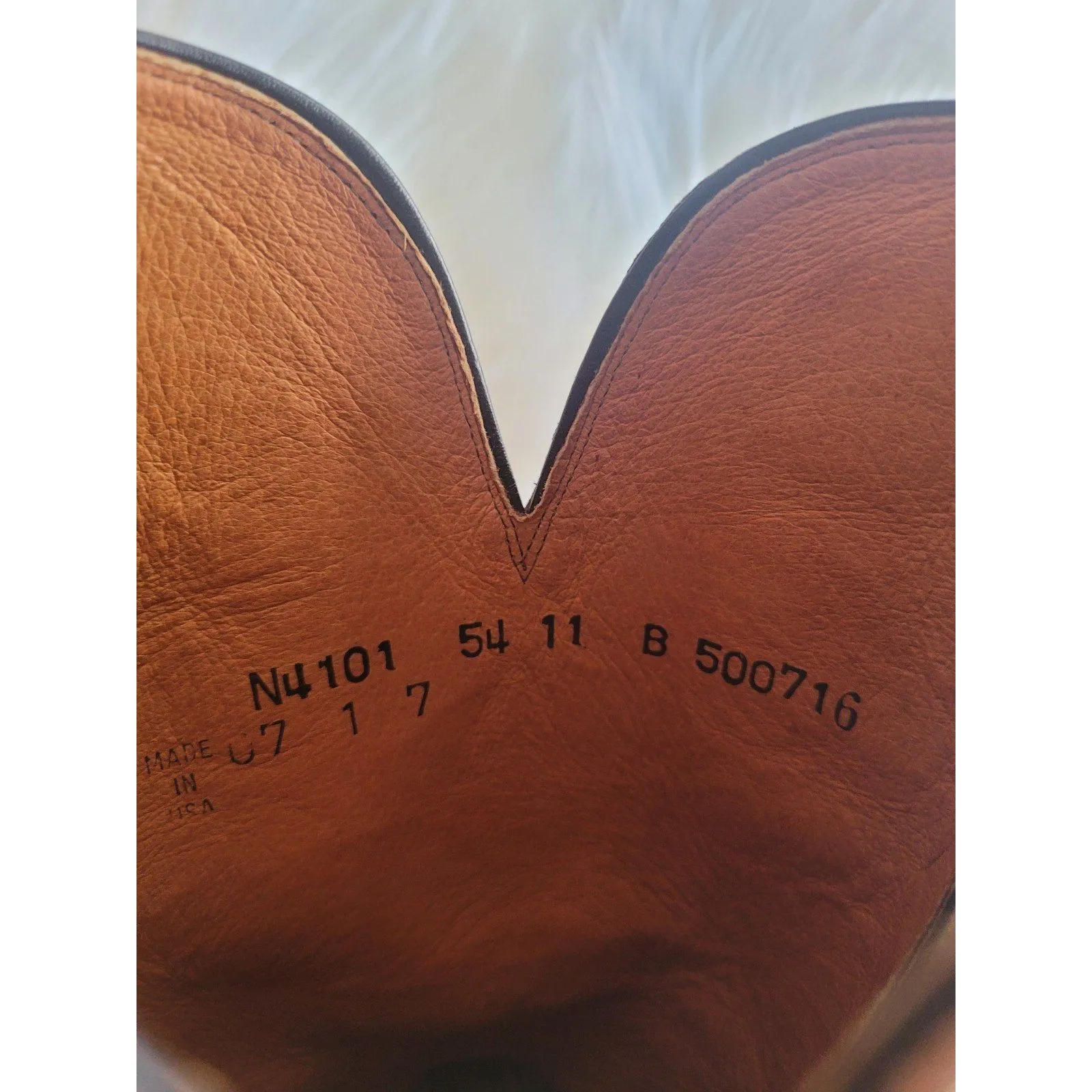 LUCCHESE Leather Western Boots Women's Size 11B - Image 7