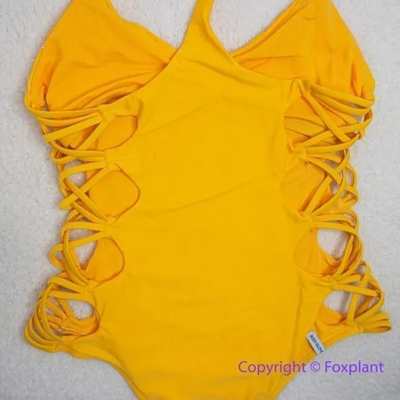 NEW‎ BodyGlove Crissy one piece orange/yellow/gold Swimsuit - Image 9