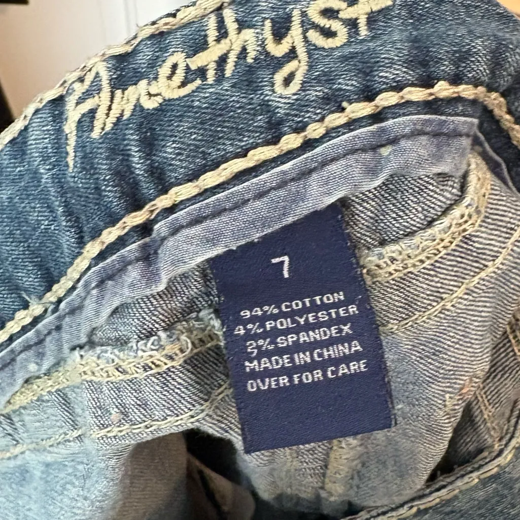 Amethyst Denim‎ Shorts Size 7 - Image 7