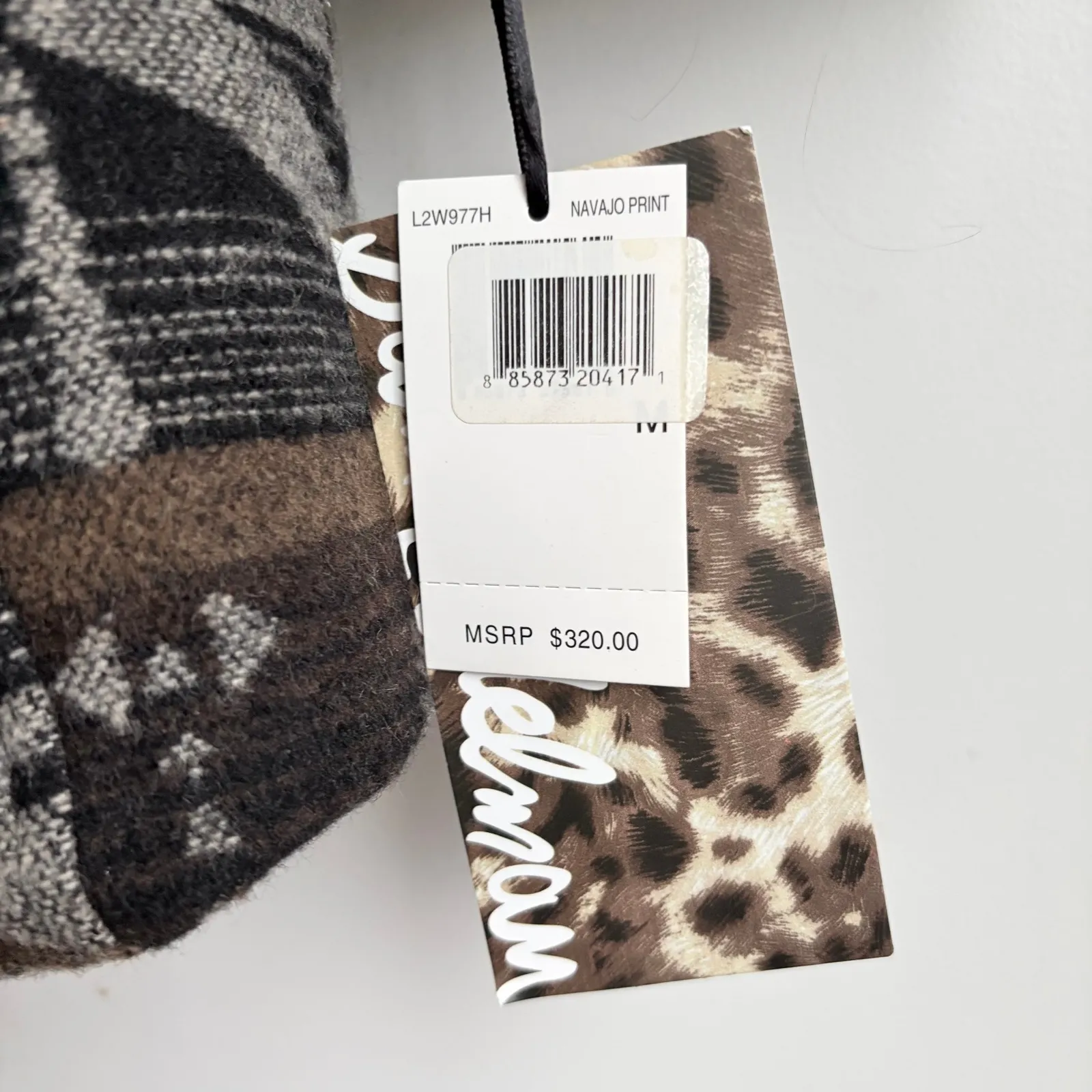 Sam Edelman Southwestern Medium Double Breasted Belted Trench Coat Jacket Wool - Image 8