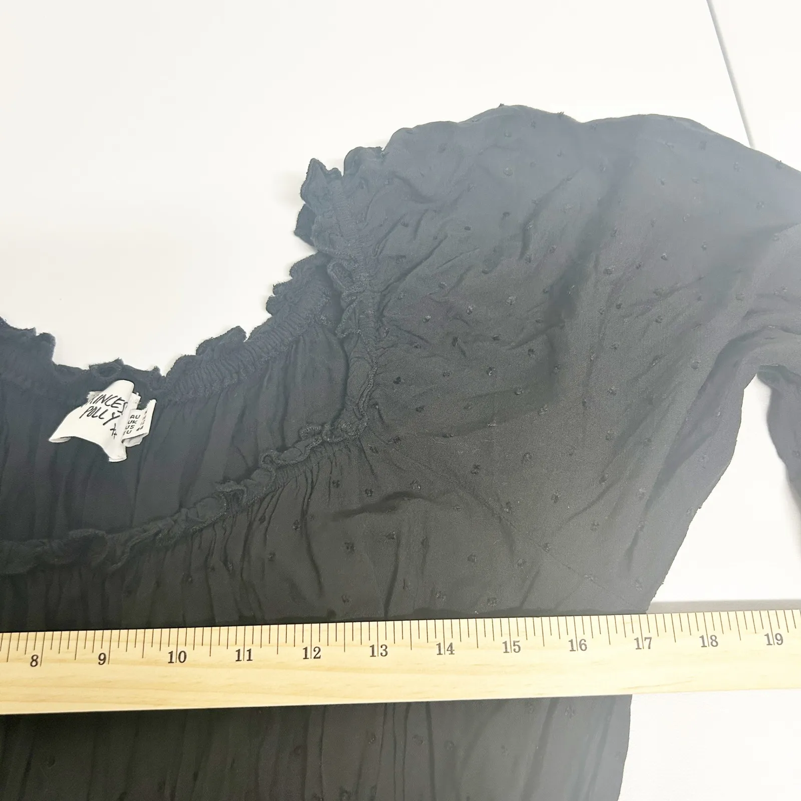 Princess Polly Womens Ruffle Off Shoulder The Love Galore Long Sleeve Romper 12 - Image 10