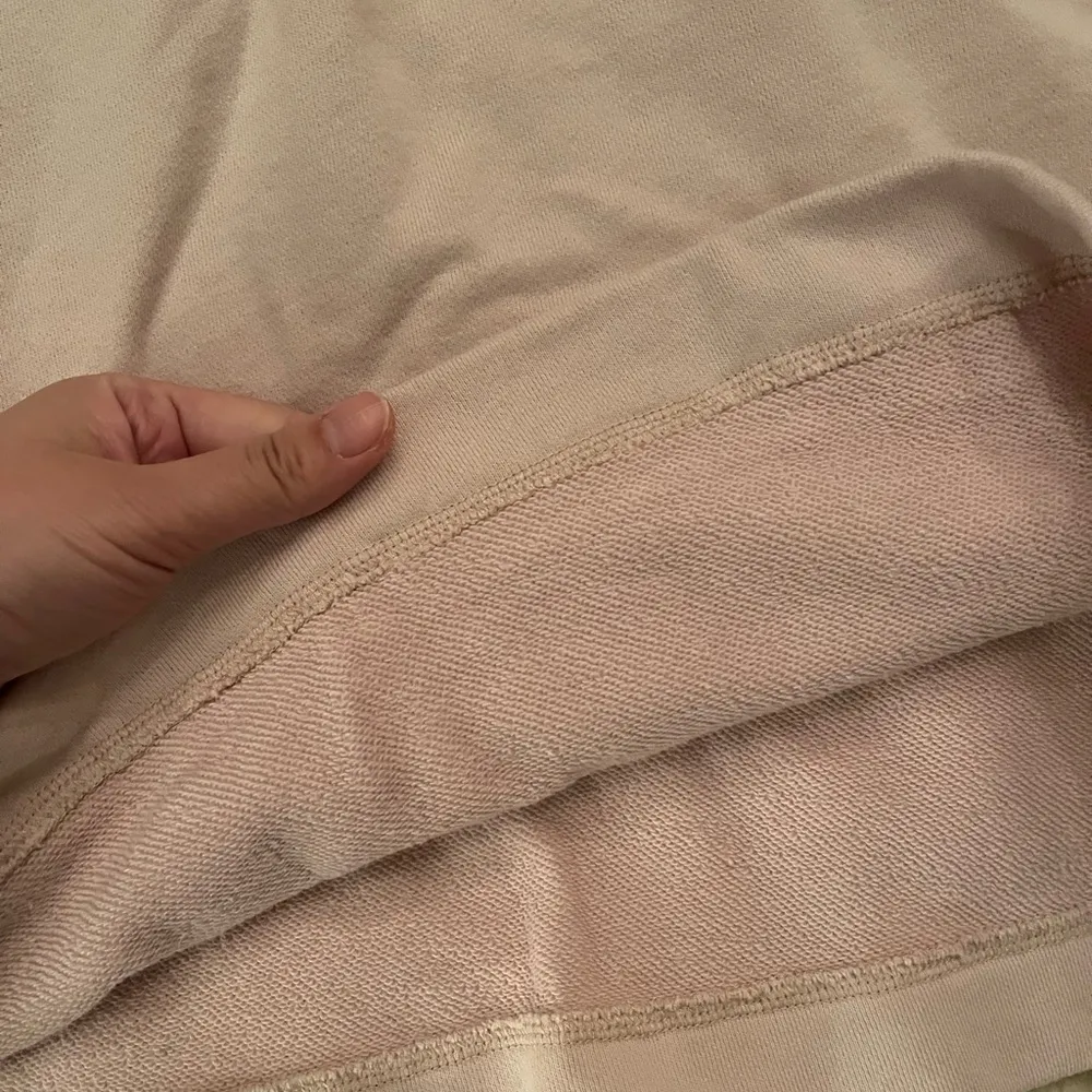 Cozy Milky Pink Hoodie with pockets Size M - Image 11