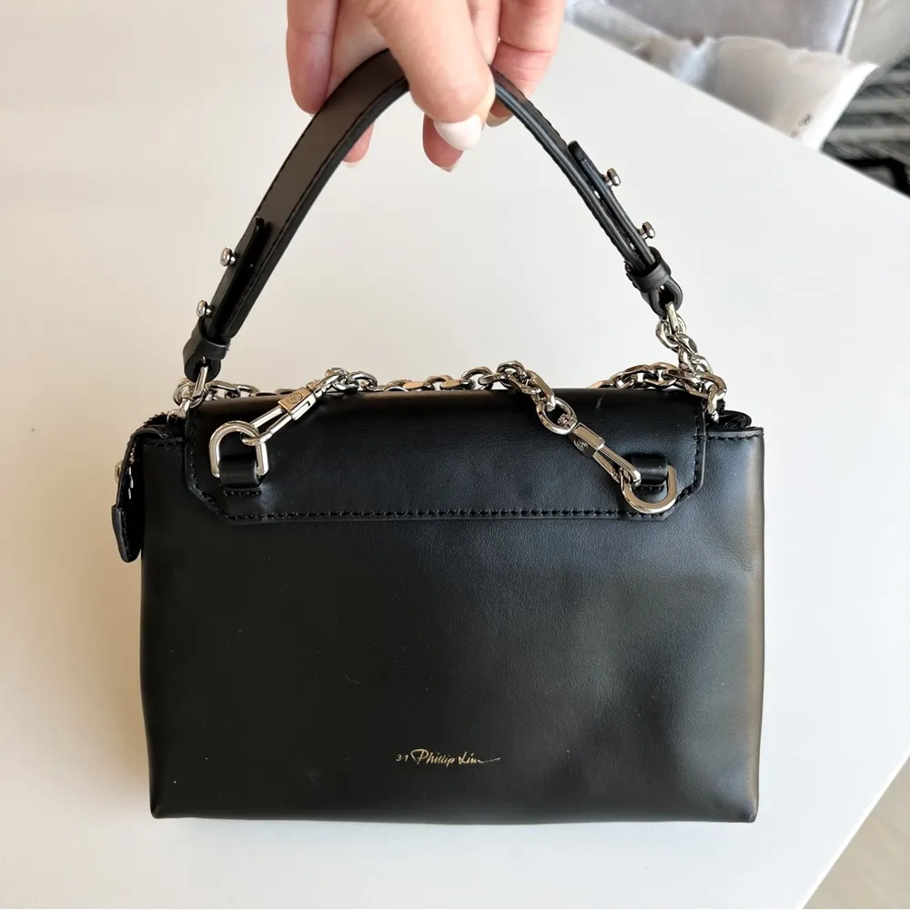 3.1 Phillip Lim Charlotte Soft Crossbody in Black - Image 4