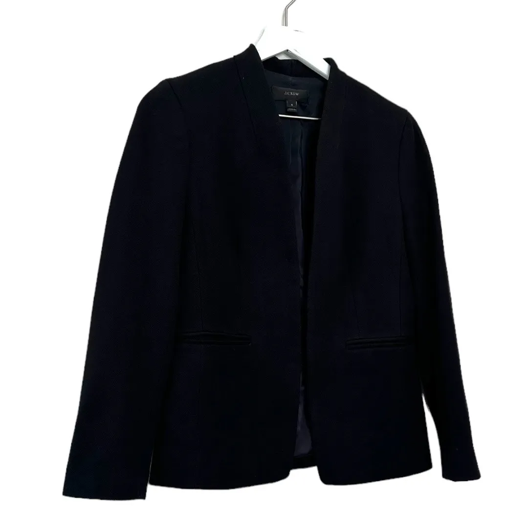 J.crew Black Going-out blazer in Stretch Twill Size 6 - Image 5
