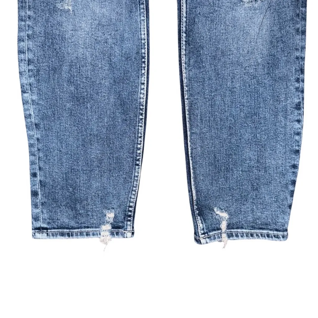 Silver Jeans Co Boyfriend Mid Rise Distressed Stretch Denim Jeans Womens 30 x 29 - Image 6