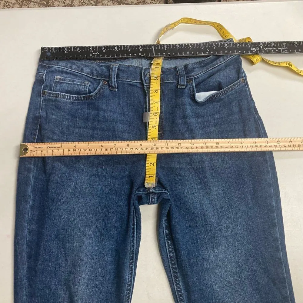 LEE Women’s Boot Cut Mid Rise Jeans Size 10‎ Long Blue Blue - Image 7