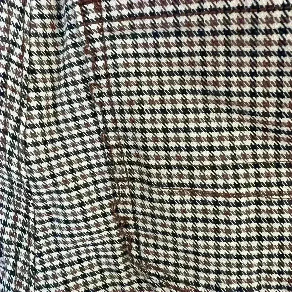 American‎ Eagle Mom Jean w/ pattern. Size 2 extra long. Brown and black colored. - Image 4