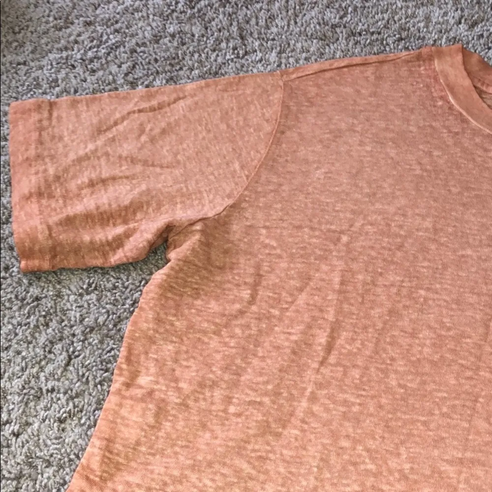 Young fabulous & broke cropped linen top Color Peach Size S NWT - Image 4