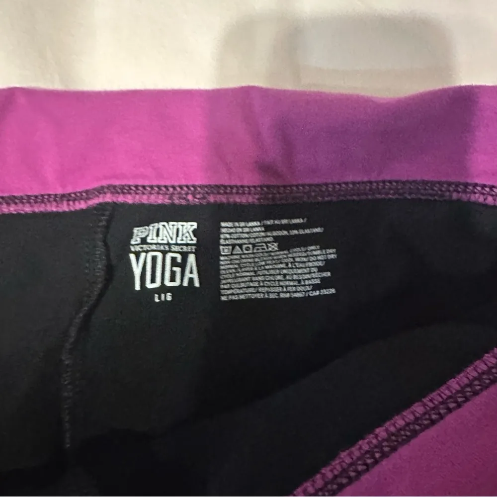 Y2K Vintage Victoria’s Secret Foldover Capri leggings - Image 5