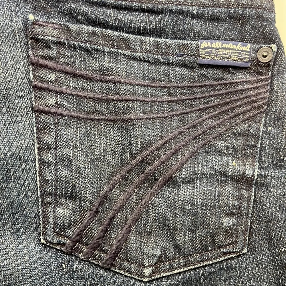 7 For All Mankind Capri Mid Rise Dojo Size 27 - Image 13