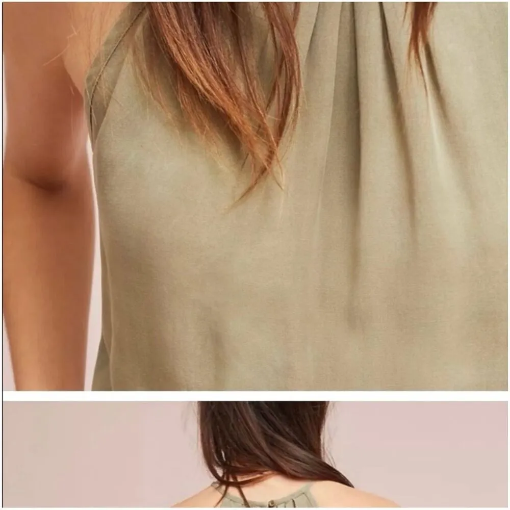 ✨Cloth And Stone Pink Halter Jumpsuit Size M ANTHROPOLOGIE✨ - Image 7