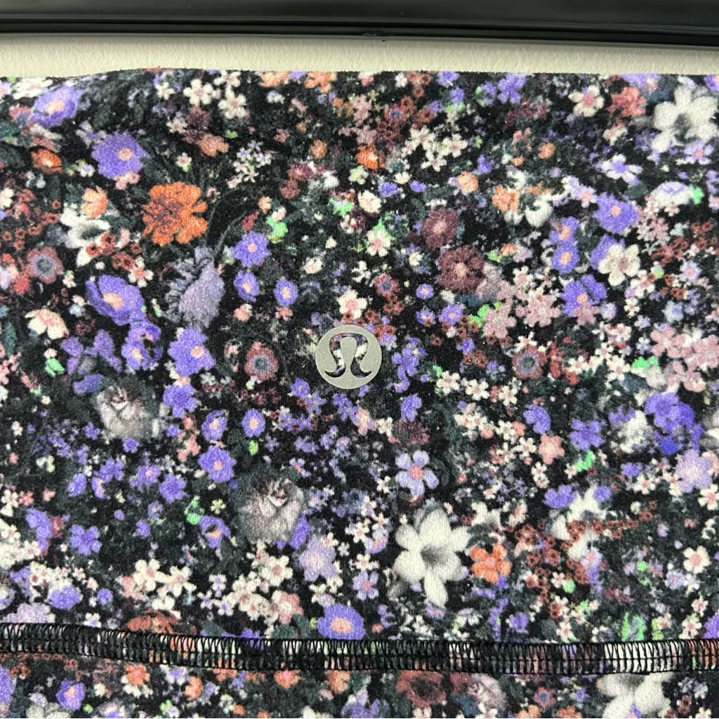 Lululemon Groove Super High Rise Flare Pant Flower Burst Multi 10 Nulu - Image 4