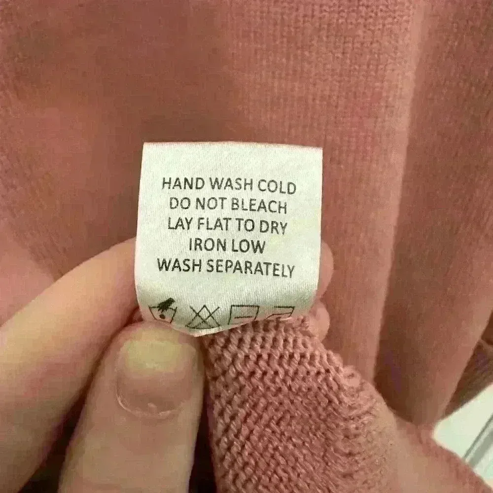 Tularosa Revolve Marsha Sweater Puff Sleeve Mini Dress Pink Size M - Image 6