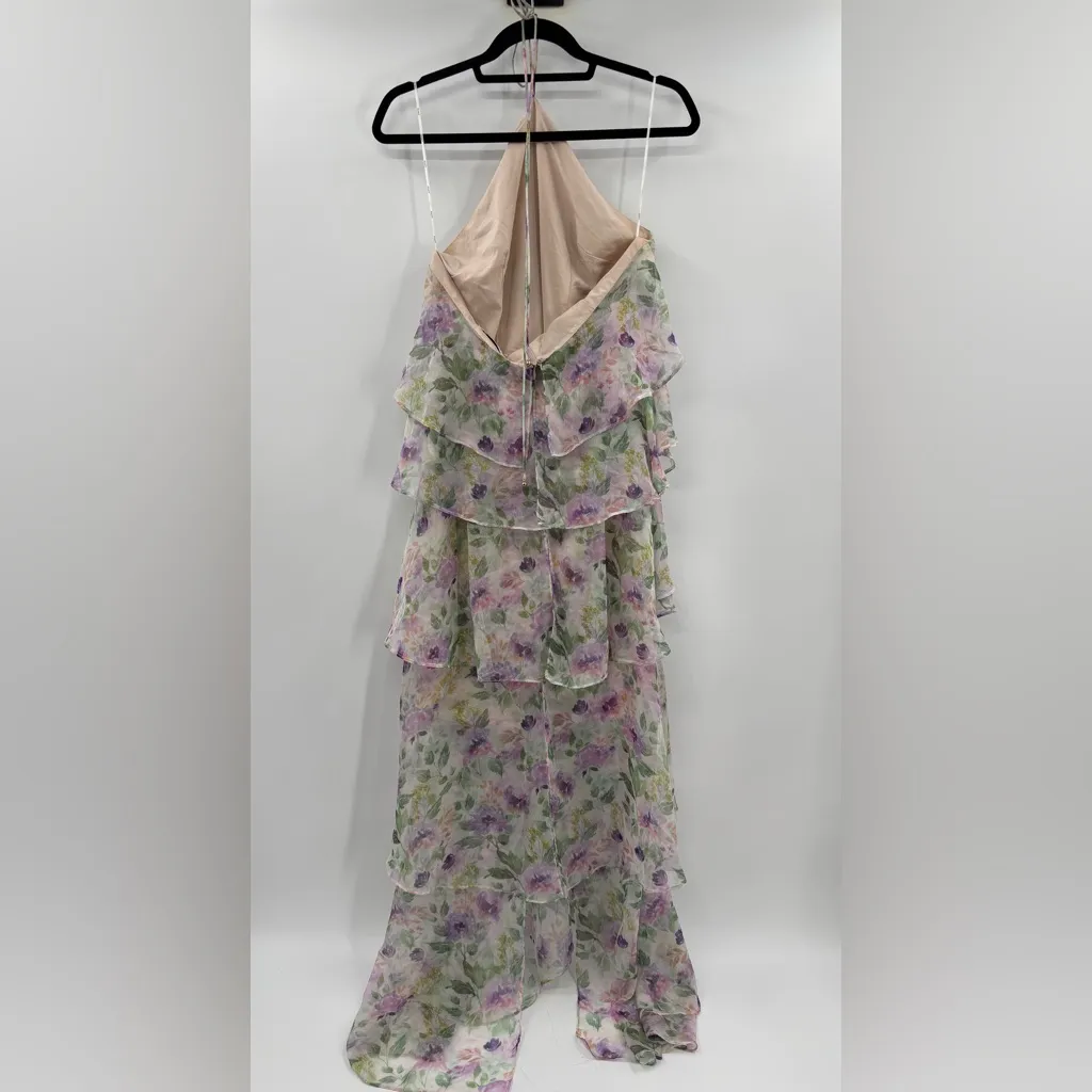 Elliatt Mirabelle Floral Tiered Georgette Halter - Image 7