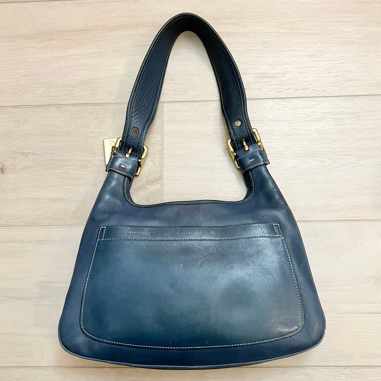 Coach Legacy Saddle Bag in Blue | Style 9340 - Image 5