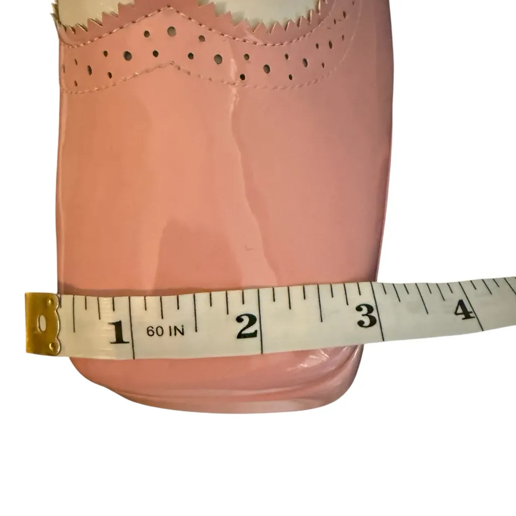 Women’s Square Toe Platform Shoes Lace Up Chunky Heels Gothic Pumps College Pink Size undefined - Image 14