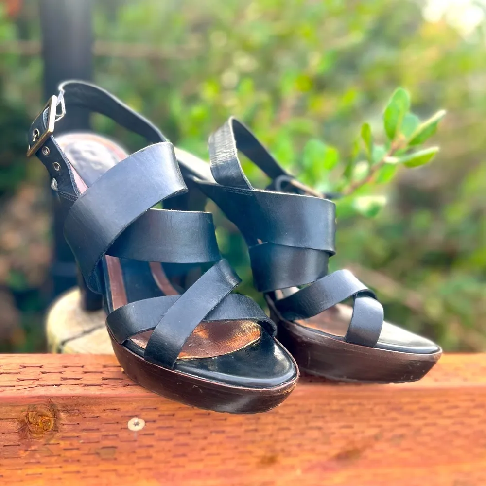 MARNI heels black leather 39 - Image 2