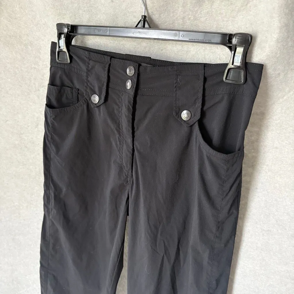 Anatomie Black Lightweight Stretch UVA protection Travel Pants size S Gorpcore - Image 2