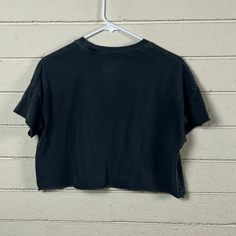 American Eagle Grateful Dead Gray Cropped Tee size XS/S - Image 5