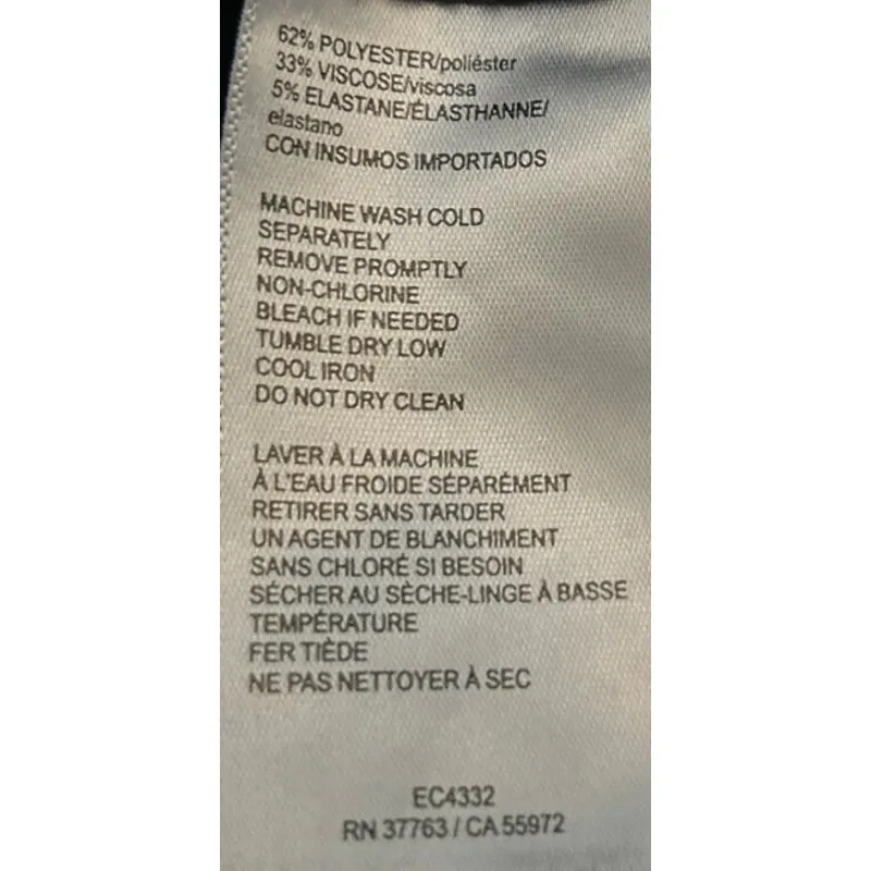 Rafaella Curvy Women's Black High Rise Dress‎ Pants Size 18W - Image 6