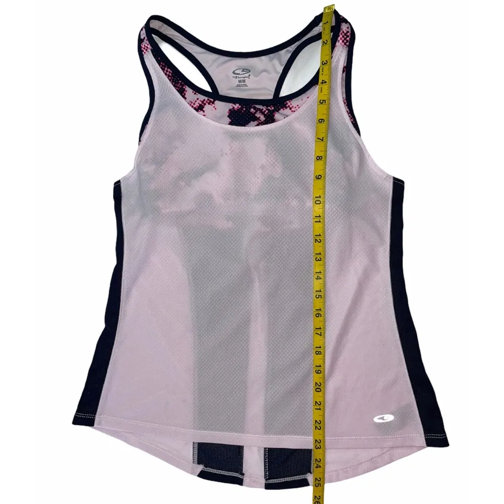CHAMPION Workout Tank With Sports Bra Sz M - Image 4