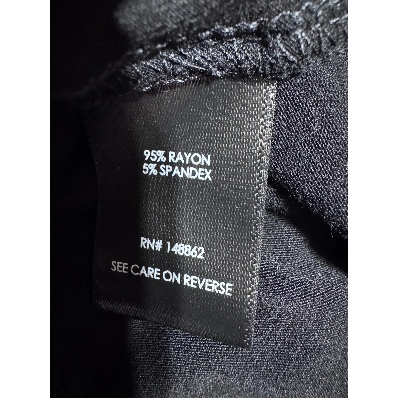 Torrid Black Long Sleeve V Neck Tunic Shirt Dress Plus Size 3X - Image 4