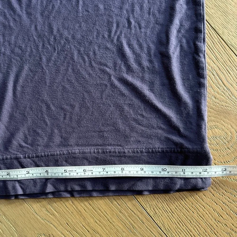 J.Jill Full Leg Cropped Eggplant Purple Leggings Yoga Activewear Sporty Casual - Image 3