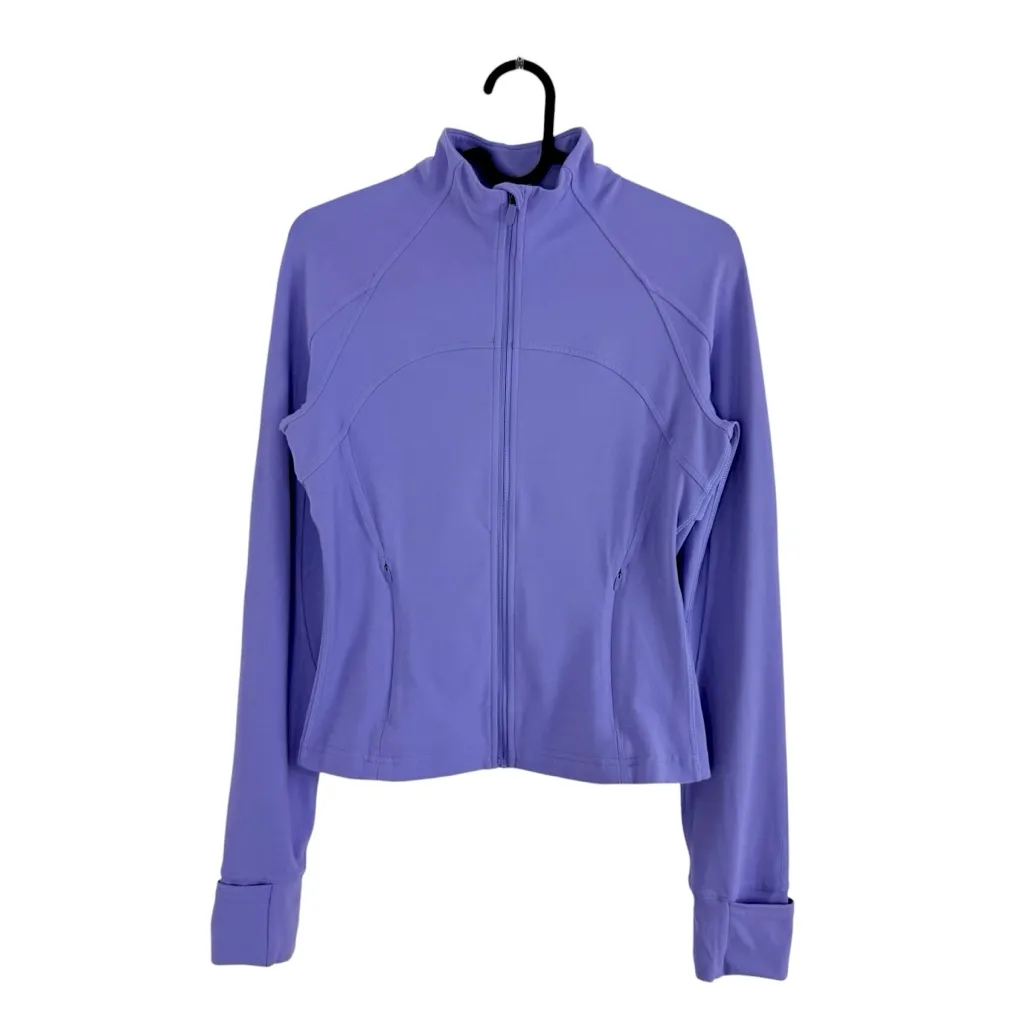 Lululemon  Cropped Define Jacket *Nulu Dark Lavender Sz 6 - Image 2