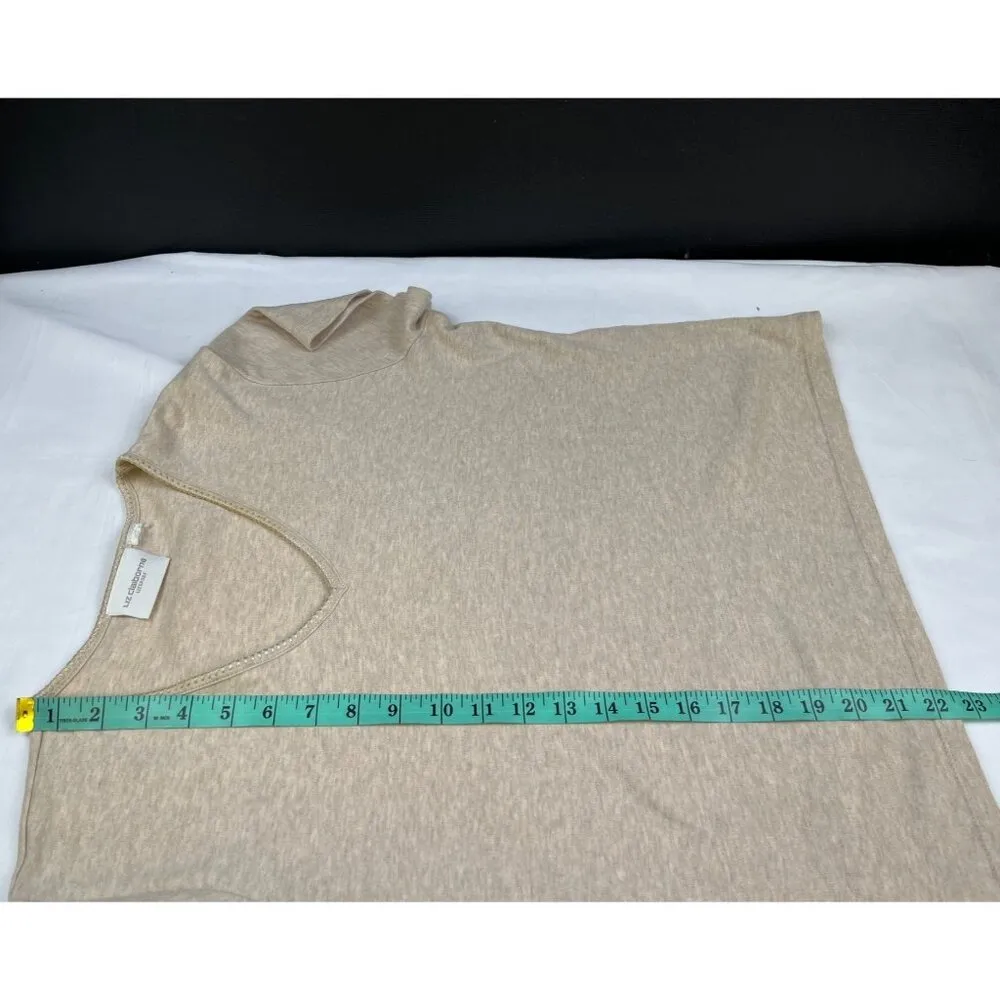 Liz Claiborne Women's Cream Shirt/T-Shirt Sz M SKU 4205 - Image 8