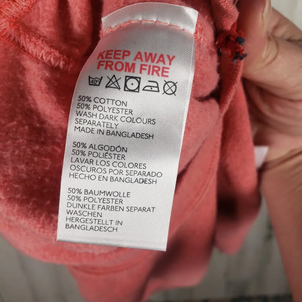 NWT BDG Urban Outfitters Light Red Crew Neck Cropped Sweatshirt Women's Small - Image 12