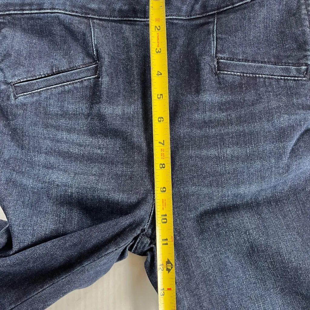 Anthropologie Pilcro Sz 27 Denim Jeggings Mid Rise Jeans‎ Capri Pants - Image 12