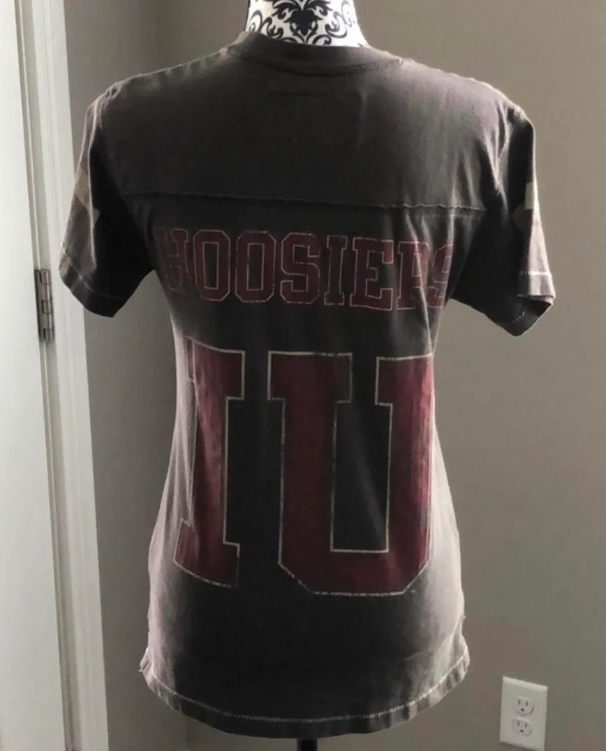 Women’s Indiana University Tee Green - Image 2