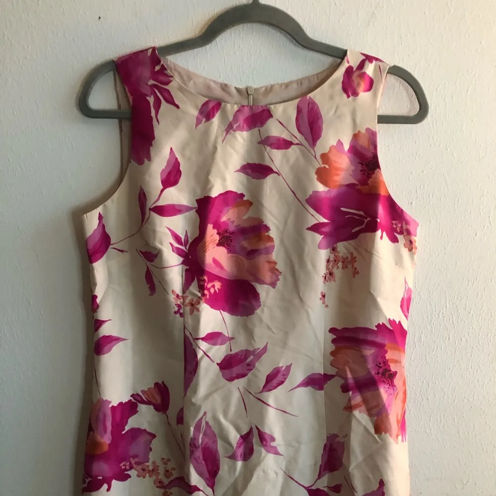 Bahari Group Dress 100% Silk Size 8 - Image 3