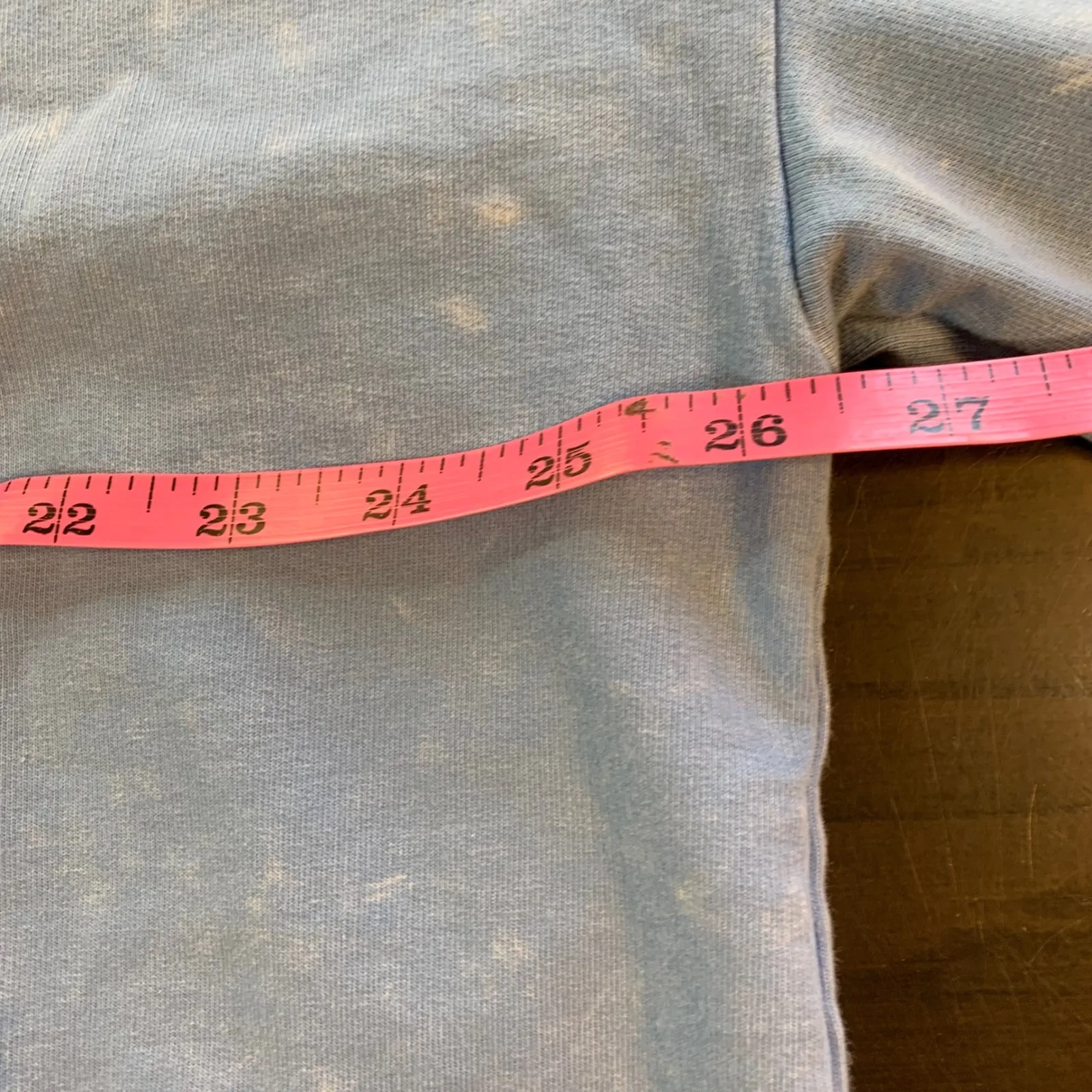 Habitat XXL Blue Cotton Blend Top‎ Casual Comfy Lagenlook Comfort Sweatshirt - Image 7