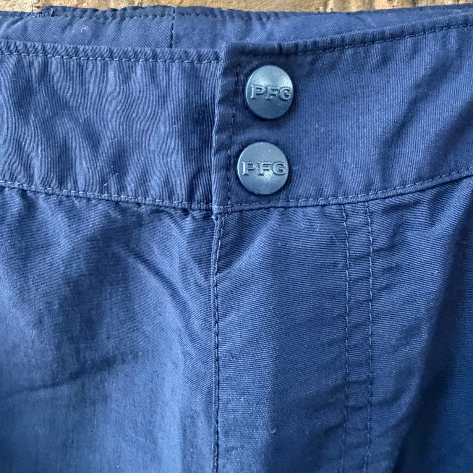 Columbia PFG Womens Navy Lightweight Shorts Omni Shade XL Fishing Outdoors - Image 4