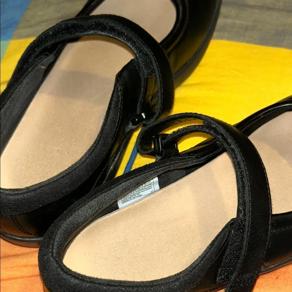 Anodyne Women's Orthopedic Shots No. 33 Casual Mary Jane Stretch Black Size 8 - Image 7