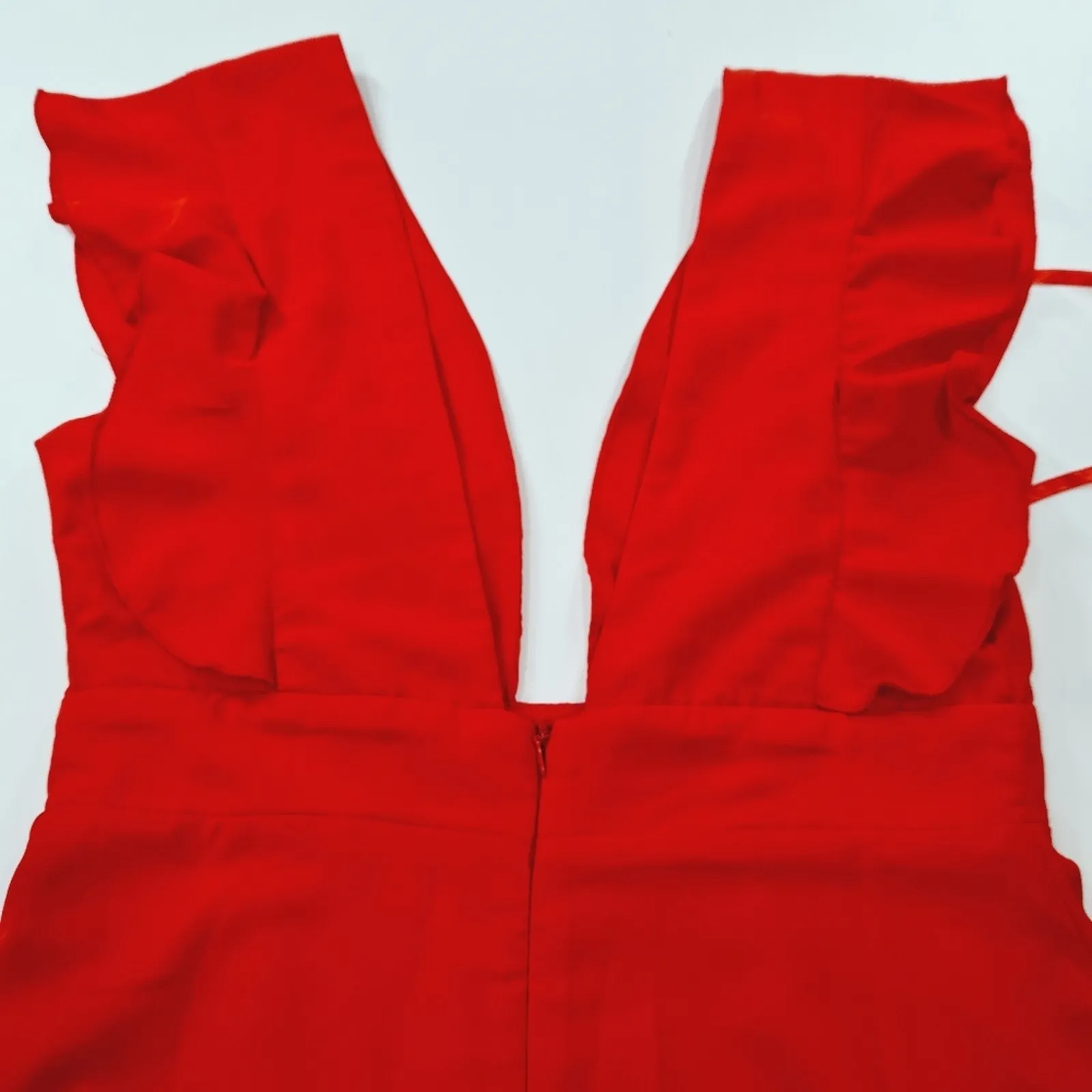 Superdown Harlow Mini Dress in Red Medium - Image 8