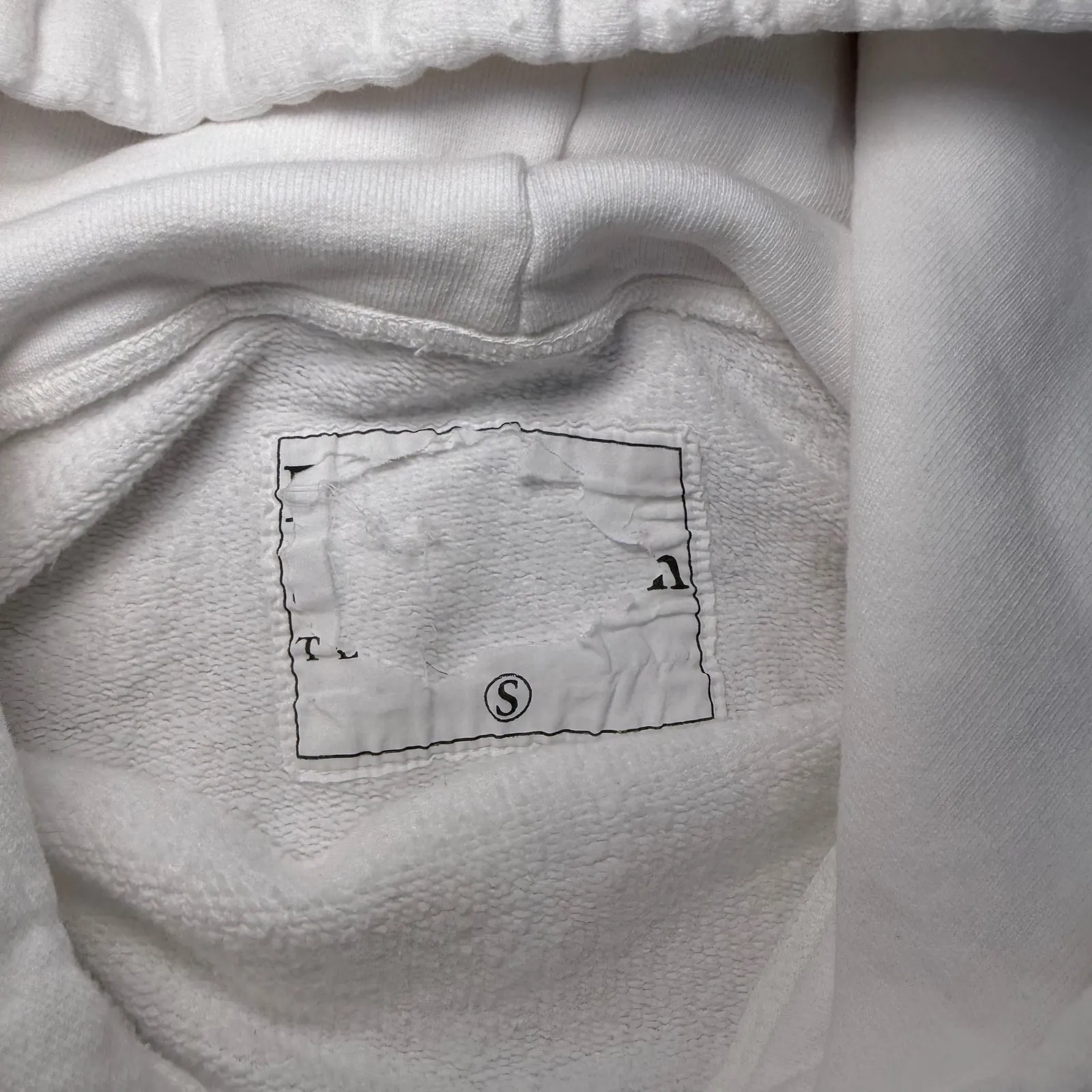 Frank & Eileen Tee Lab White Hoodie‎ Pullover Drawstring Kangaroo Pocket  Small - Image 4