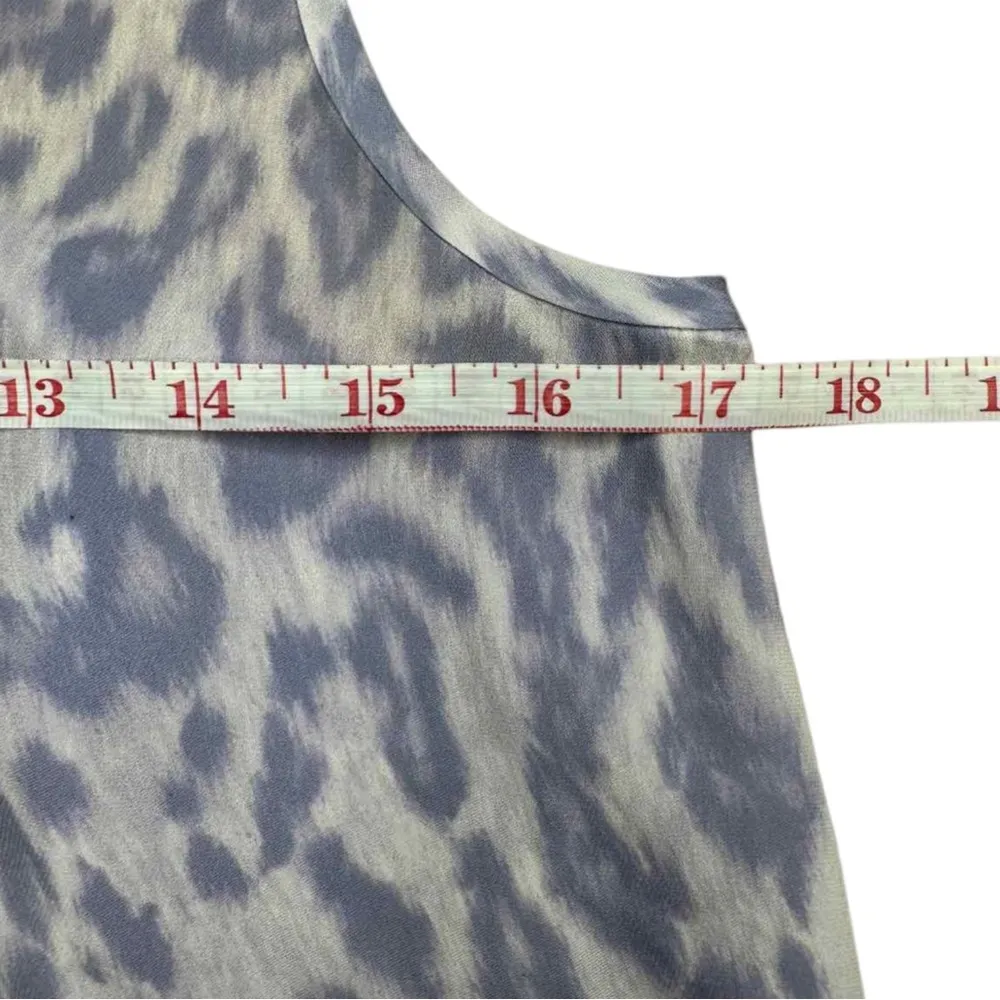 Joie 100% Silk Leopard Print Shell Size XXS - Image 6