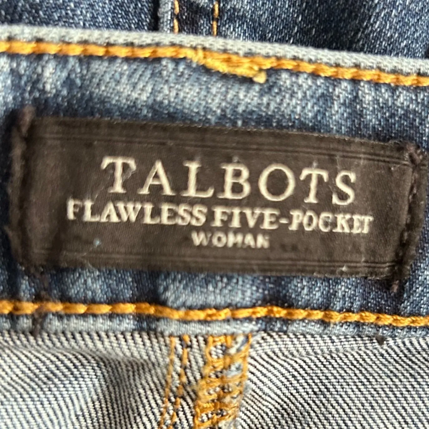 Talbots Bootcut Flare Jeans‎ Blue 14W - Image 5
