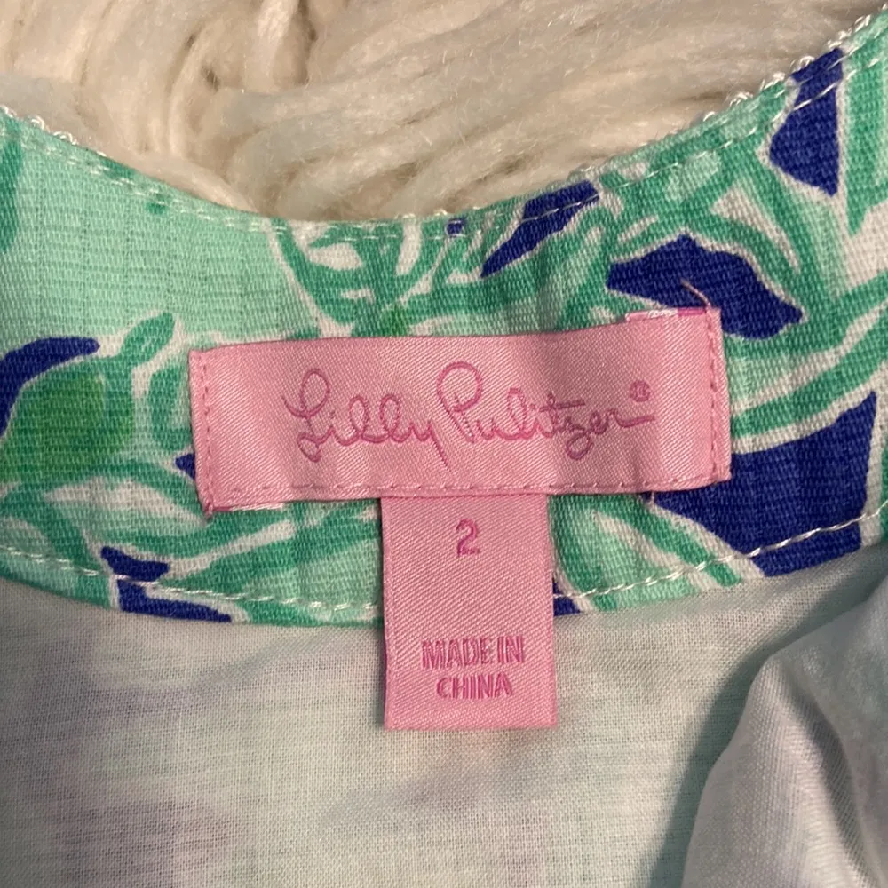 Lilly Pulitzer Janice Shift Dress size 2 excellent condition length 32” bust 30” - Image 9