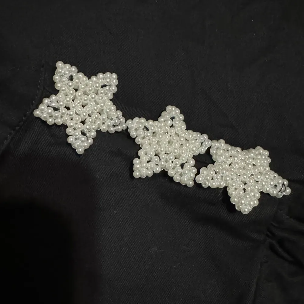 Sister Jane Black Feather Star Mini Dress (S) - Image 5