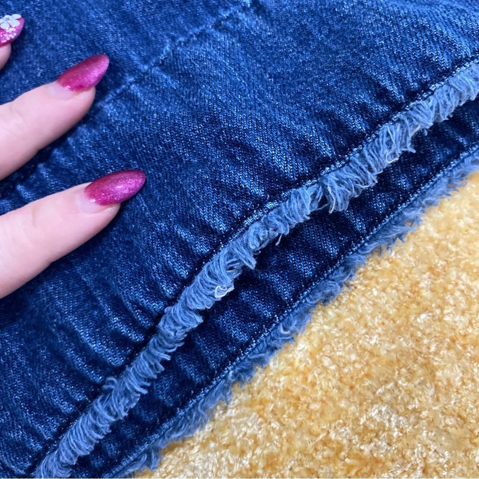 Anthropologie Cloth & Stone Denim Halter Jumpsuit Size XS Chambray Romper - Image 12