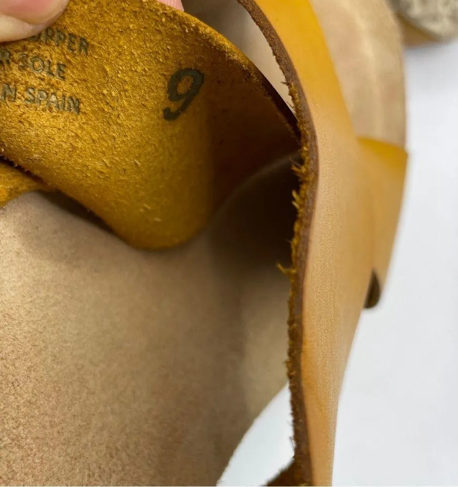 yokomo comfort sandals platform wedges women’s size 9 F4 - Image 8