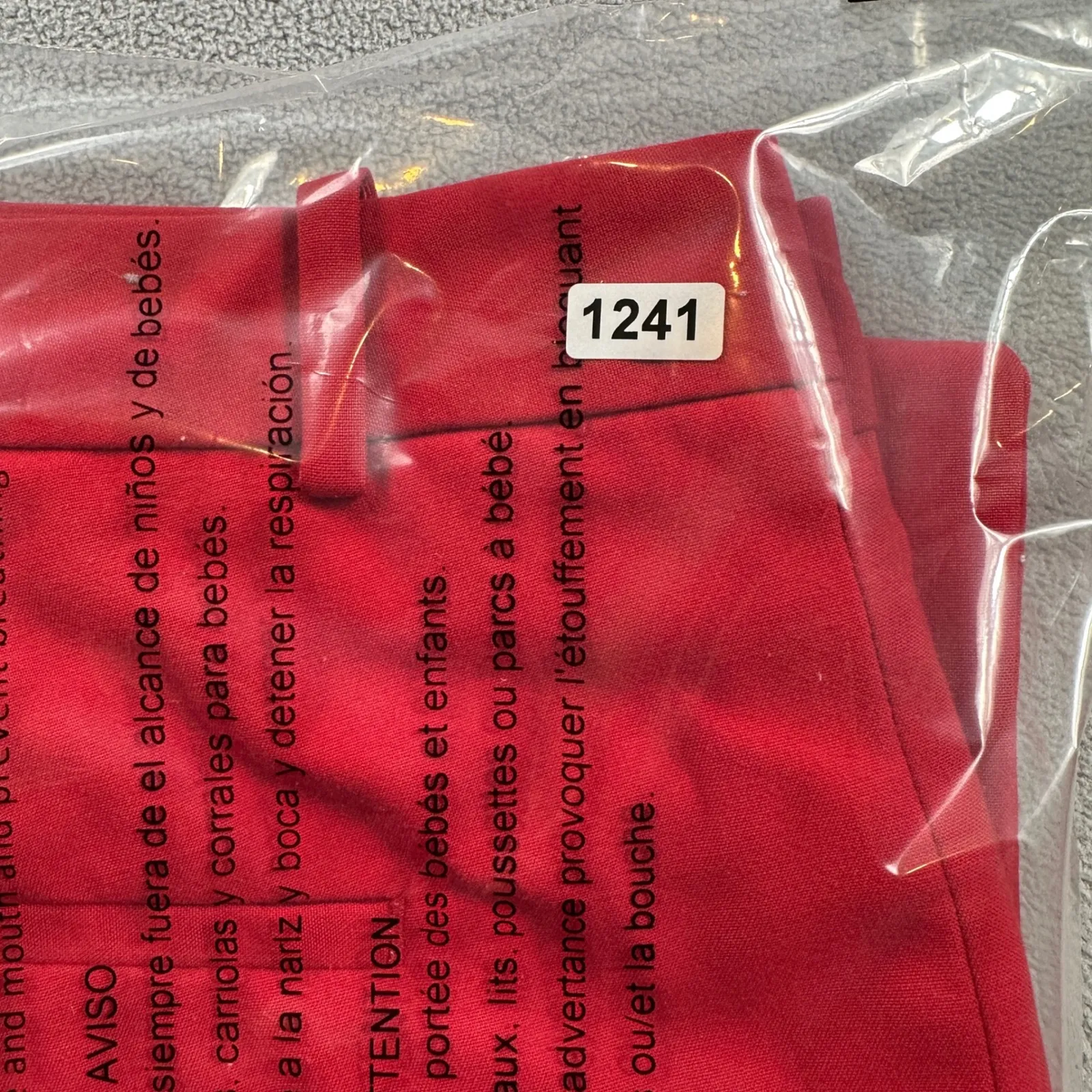 ZARA BASIC Womens Pants Trousers M 32x27 Red Straight Leg Mid Rise Work Pockets Size M - Image 7