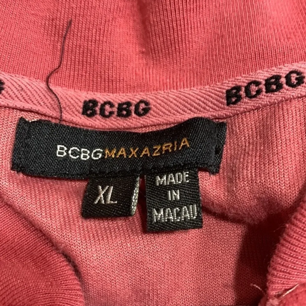 Vintage Y2K BCBG Velvet Zip Up Velvet Zippper Top Sweater Size XL EUC #3241 - Image 5